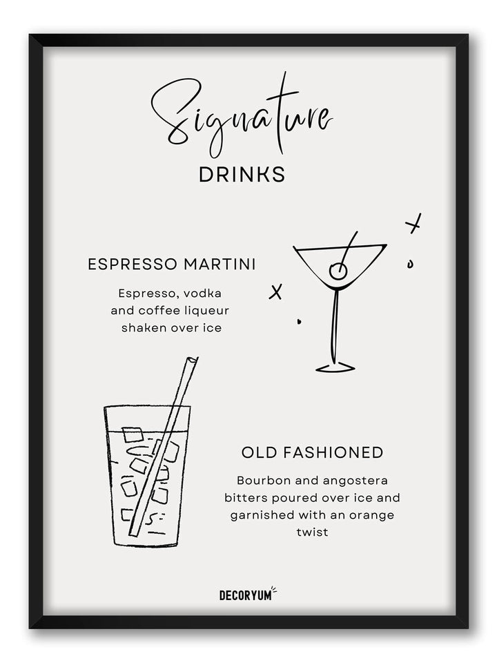 Signature Drinks