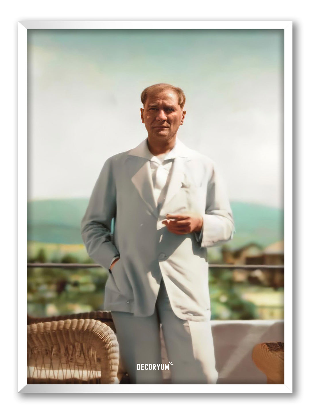 Ataturk Painting (Model 8)