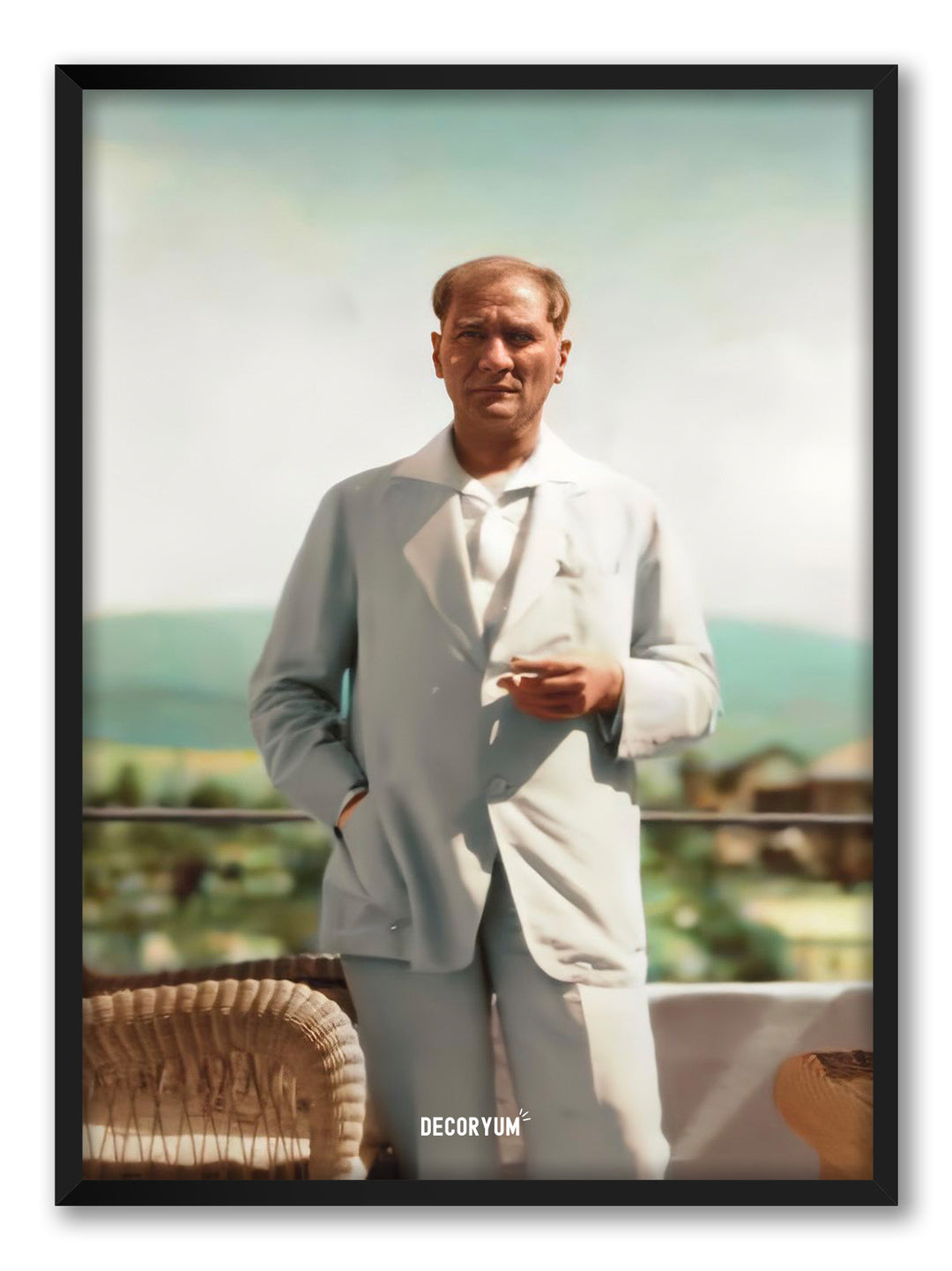 Ataturk Painting (Model 8)