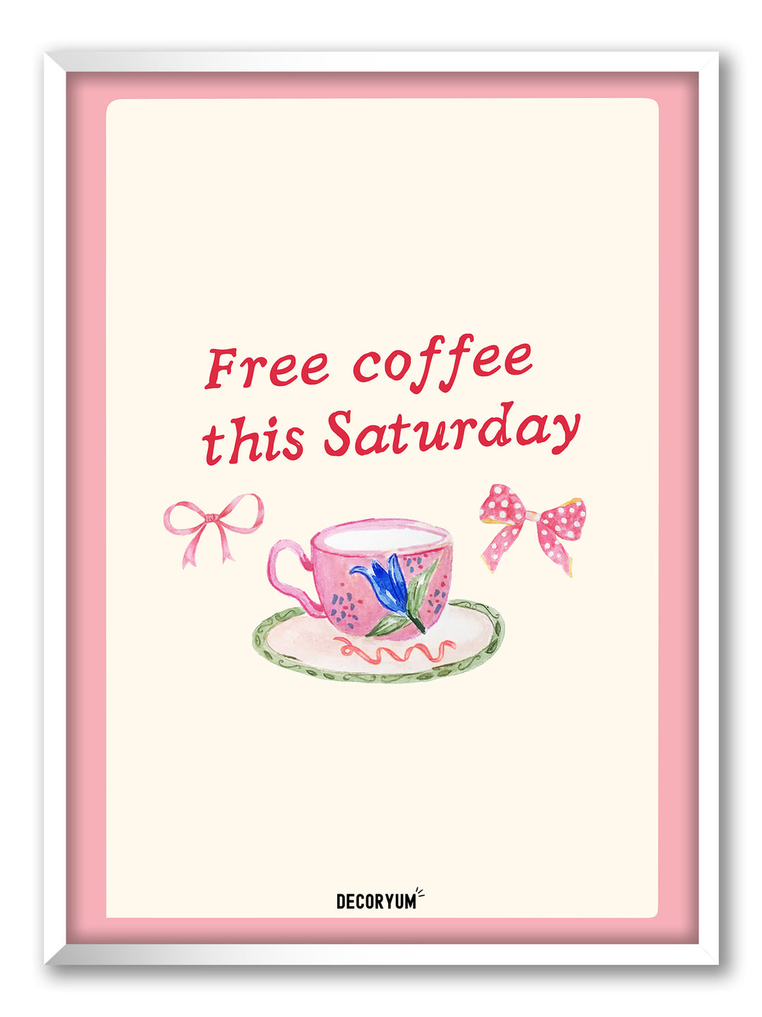 Free Coffee This Saturday