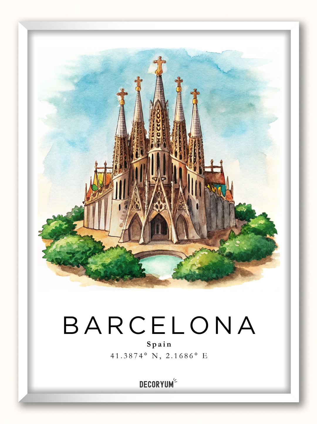 Barcelona, ​​​​Spanien